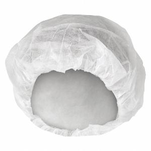 TY667, Tyvek 21in, White, Bouffant Caps, 250/Case,